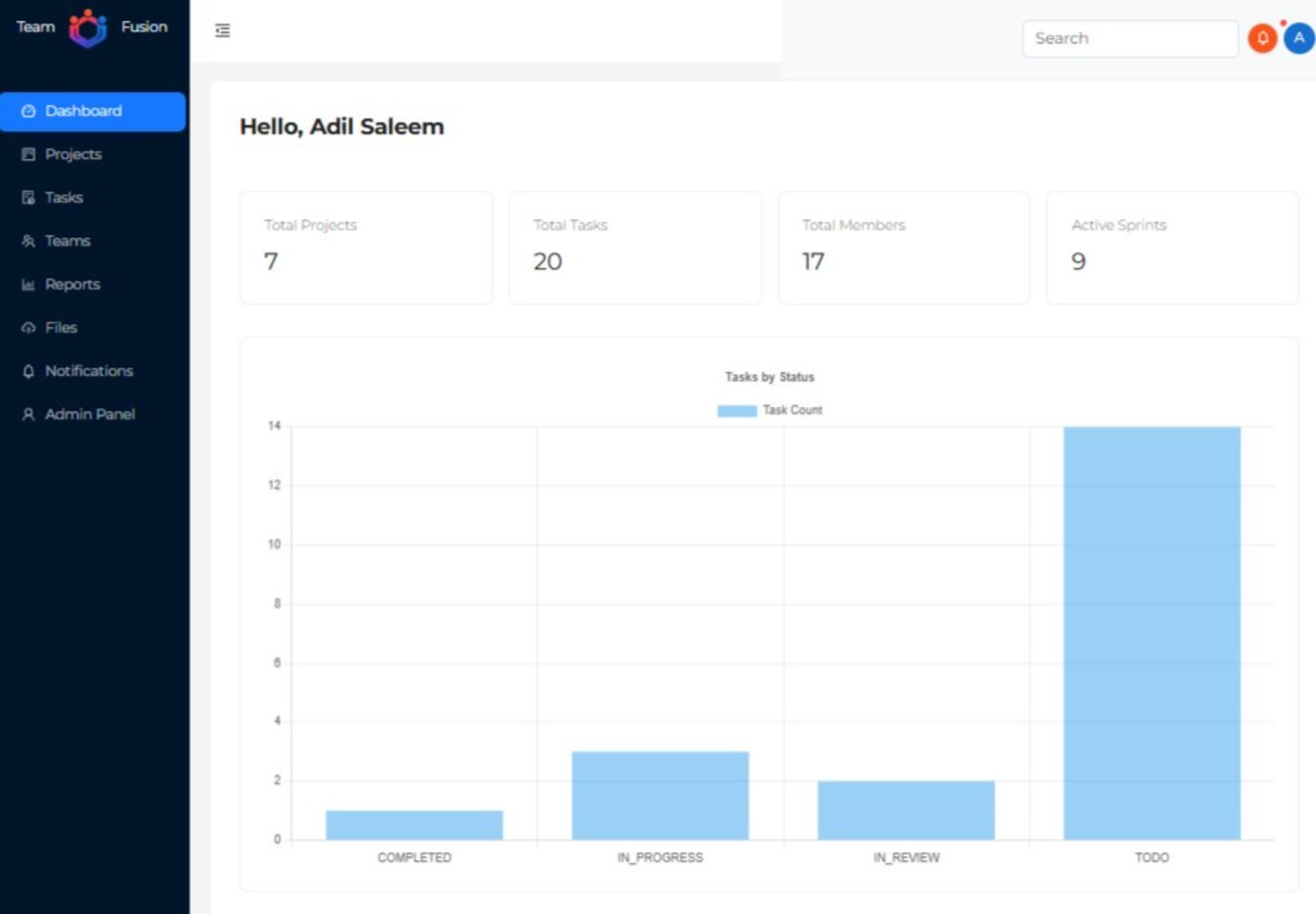 Project 1 Screenshot